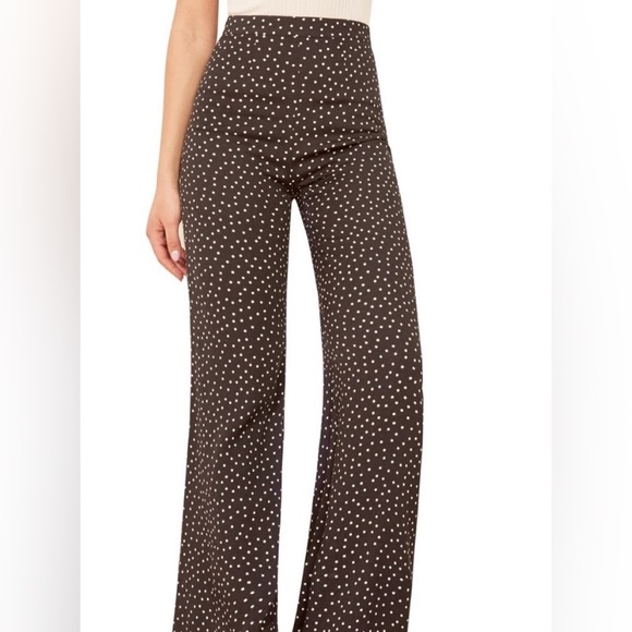 Reformation | Polka Dot Sorrenti Pants - Picture 3 of 14